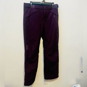Eddie Bauer Plum Snow Pants